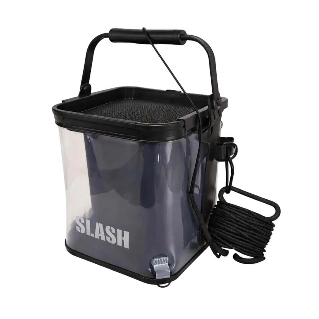 Slash Clear Live Bucket Siyah Balık Kovası
