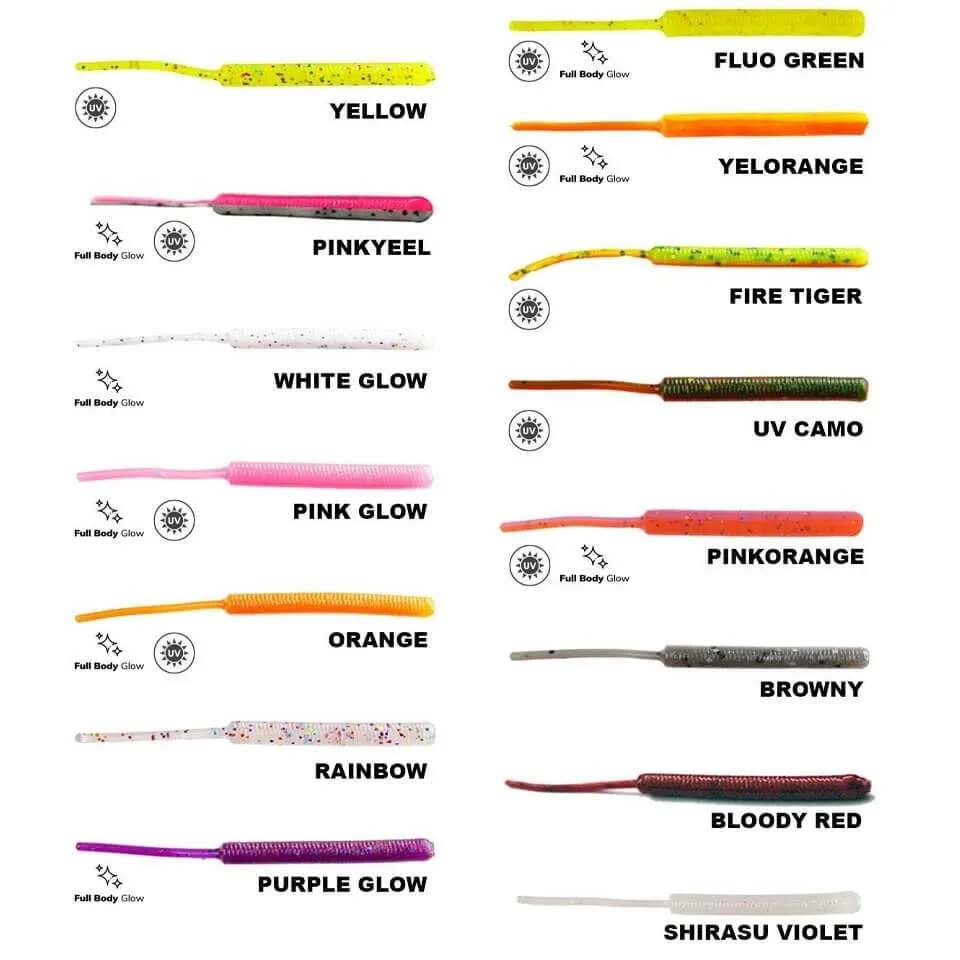 Fujin Baby Worm 5.2 Cm LRF Silikon Yem