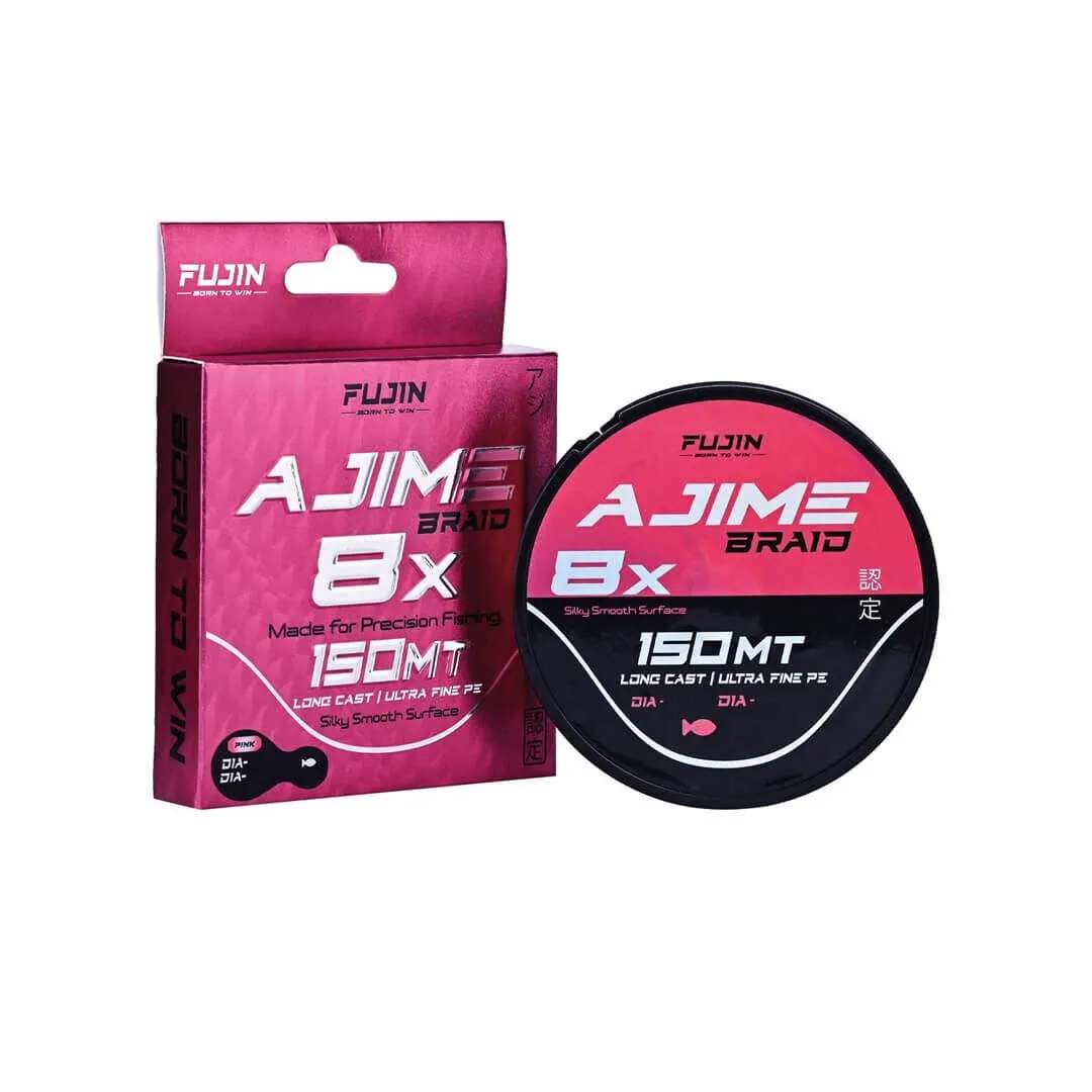 Fujin Ajime Braid 8x 150 Mt Pink İp Misina