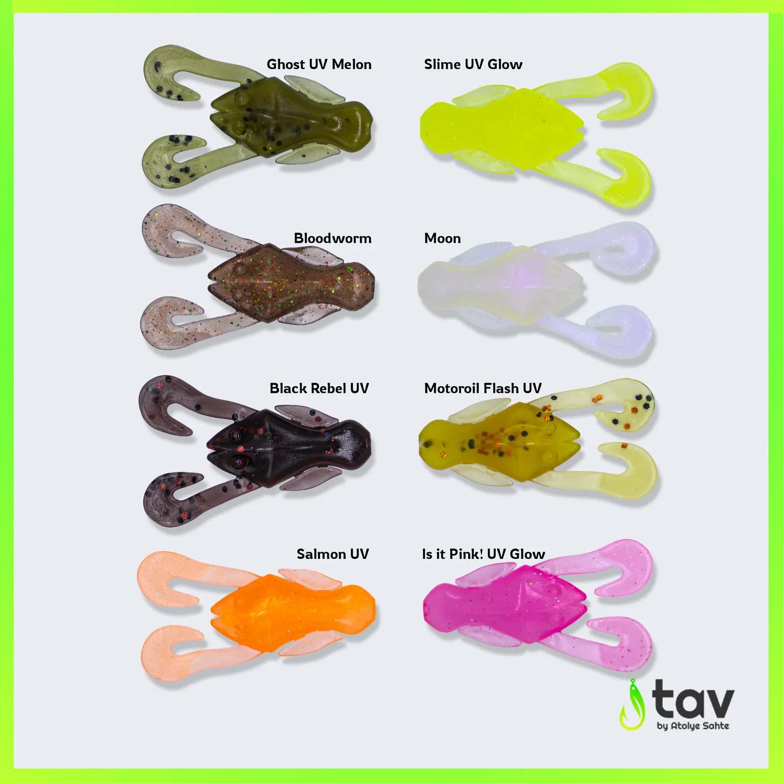 TAV LifeX BÖCEK 40mm 6'lı Paket Silikon LRF Yemi