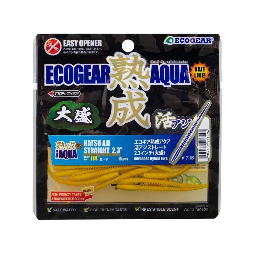 Ecogear Aqua Katsu Aji Straight 2.3" 5.8 Cm LRF Silikonu