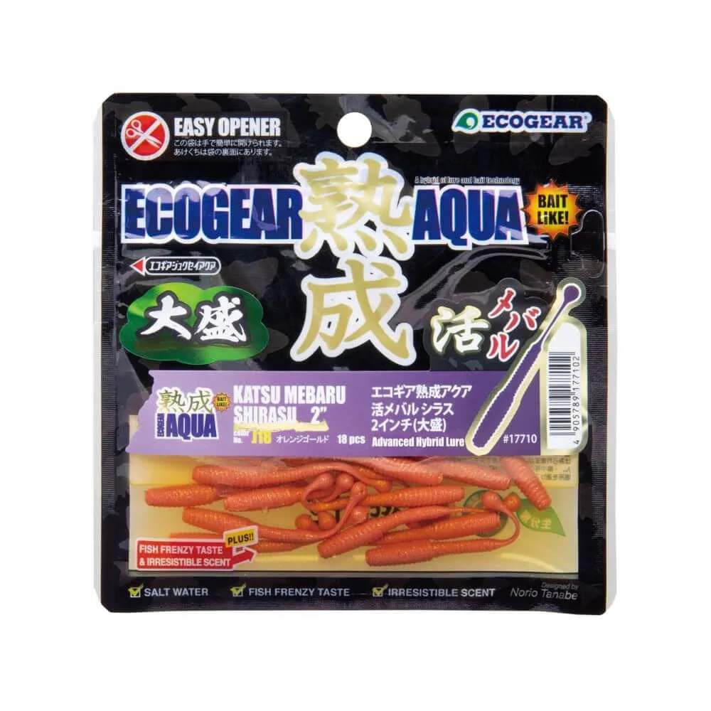 Ecogear Aqua Katsu Mebaru Shirasu 2'' 4.6 Cm Lrf Silikonu