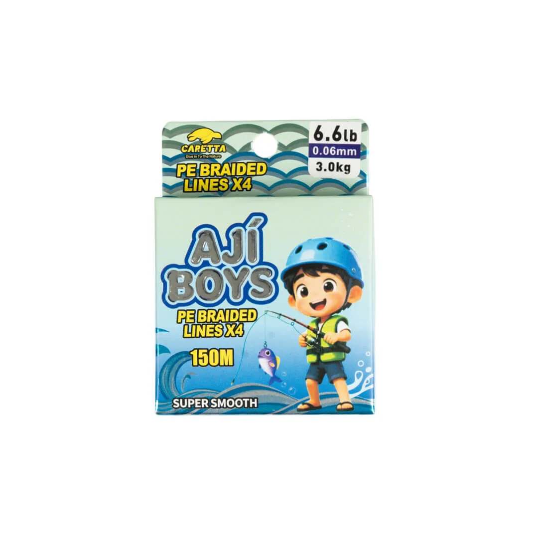 Caretta Aji Boys 4x 150 Mt Purple İp Misina