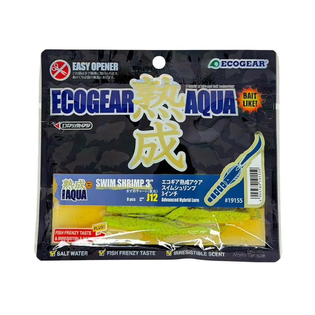 Ecogear Aqua Swim Shrimp 3″ 8 Cm Silikon Yem