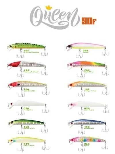 Fujin Queen 90F 90mm Maket Balık